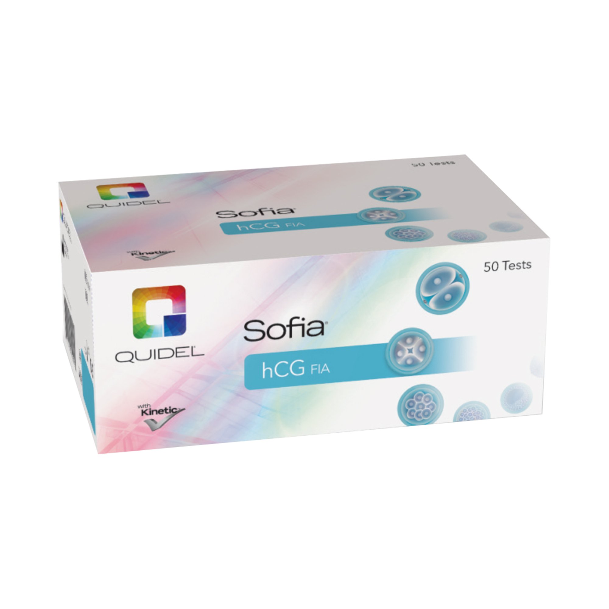Pregnancy Test Hcg FIA Sofia with Kinetic CheckTM technology CLIA Non-Waived (50 Test/KT) by Quidel Corporation  ID 20229